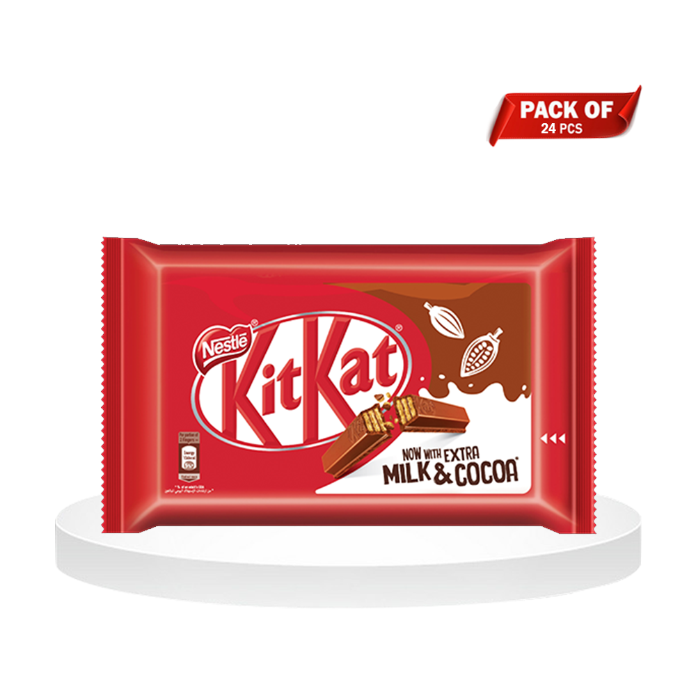 Nestle KITKAT 4 Finger Chocolate Covered Wafer Bar (Dubai) 41.5 gm